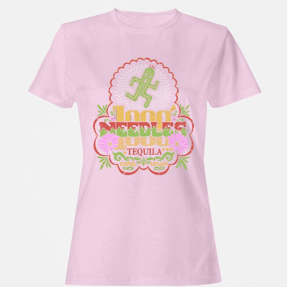 Women's T-Shirt - 48NHVQ6V - Light Pink - 9