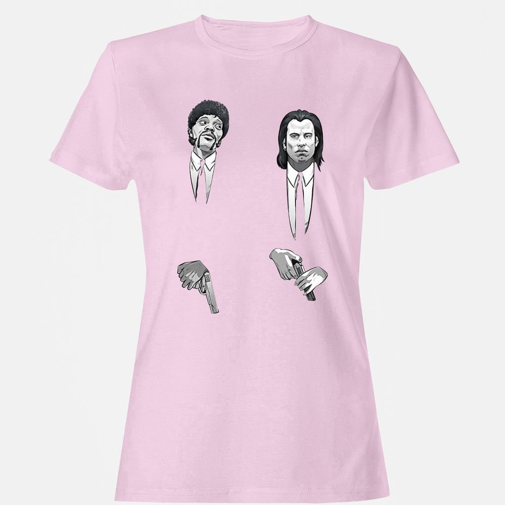 Women's T-Shirt - UCFYPW7X - Light Pink - 9