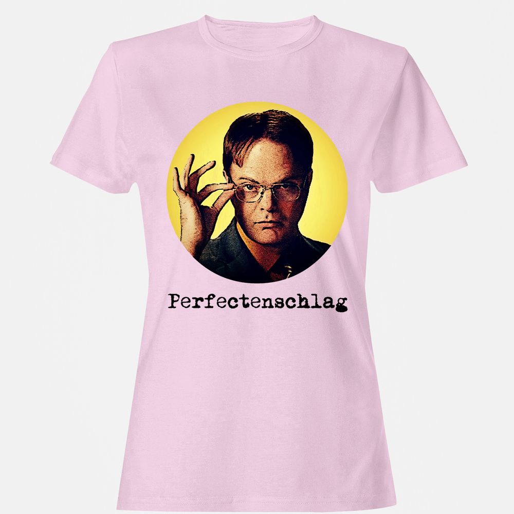 Women's T-Shirt - 8N8BVNKZ - Light Pink - 9