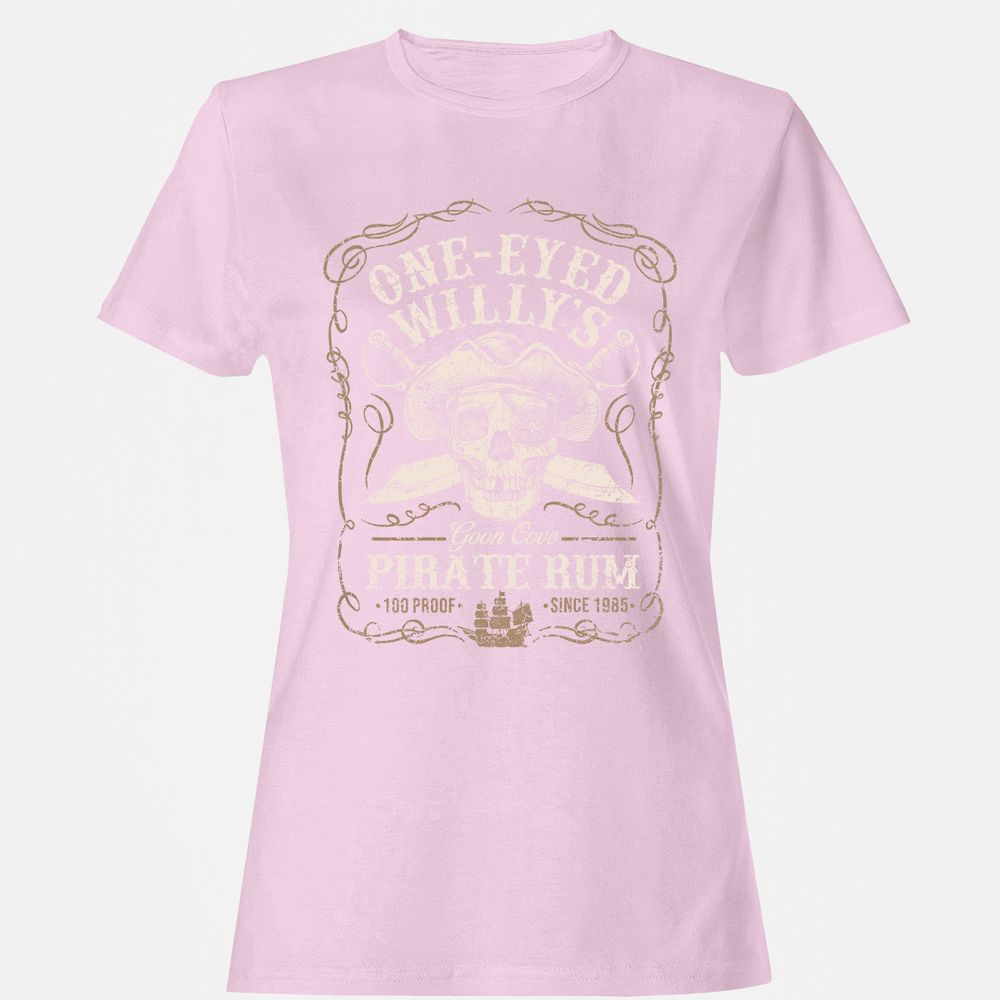 Women's T-Shirt - ZV5GZ9UY - Light Pink - 9