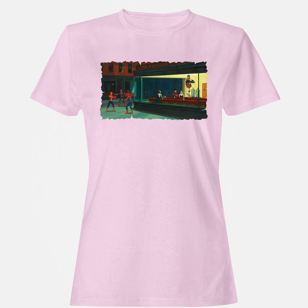 Women's T-Shirt - 3CV5GW8K - Light Pink - 9