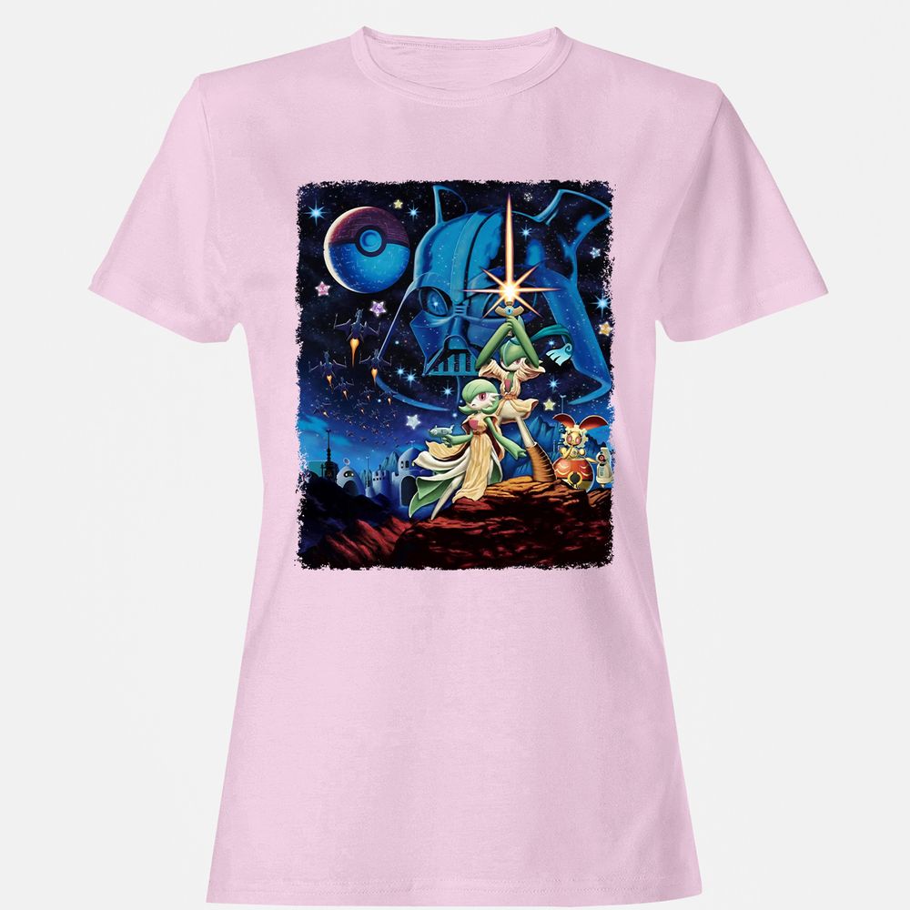 Women's T-Shirt - VA5HBCJ7 - Light Pink - 9