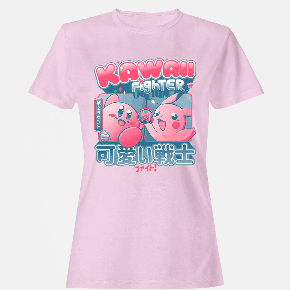 Women's T-Shirt - TUNKAUTE - Light Pink - 9