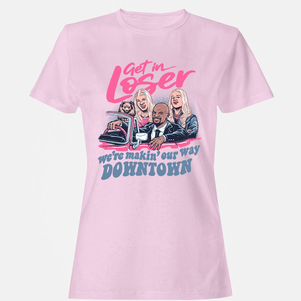 Women's T-Shirt - 7J6EAW8K - Light Pink - 9