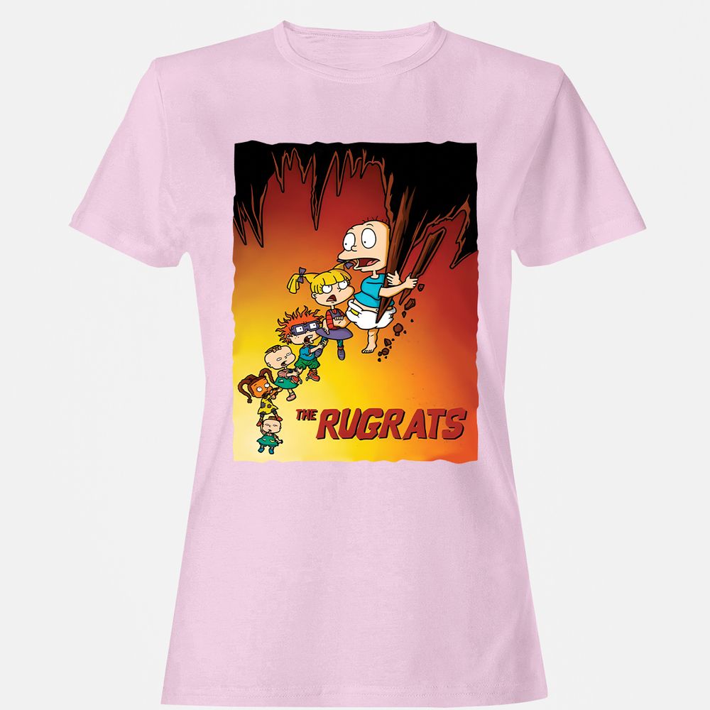 Women's T-Shirt - AGKUXN3Q - Light Pink - 9