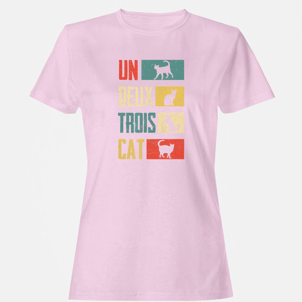 Women's T-Shirt - JWM9L7CU - Light Pink - 9