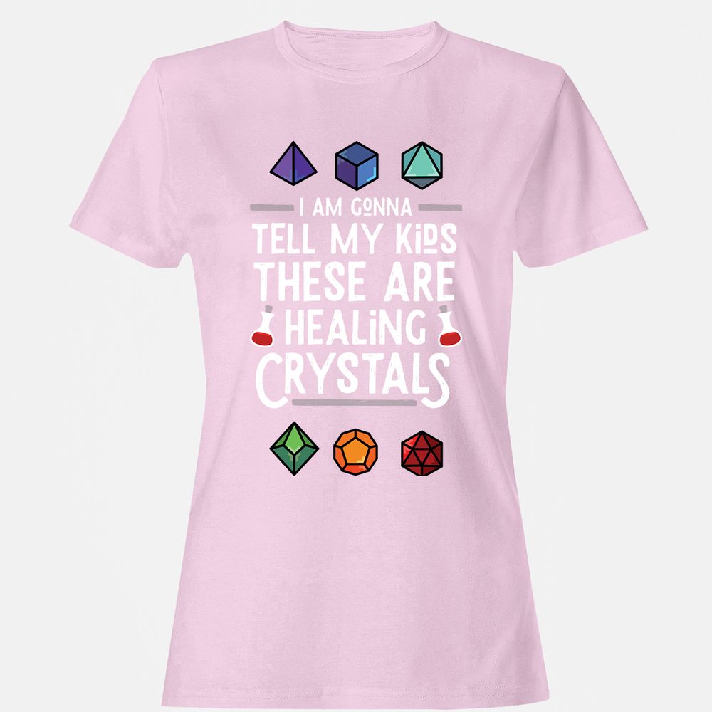 Women's T-Shirt - LJY2F78C - Light Pink - 9