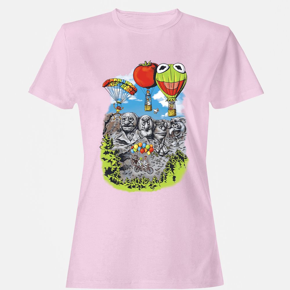 Women's T-Shirt - D9GFFX34 - Light Pink - 9