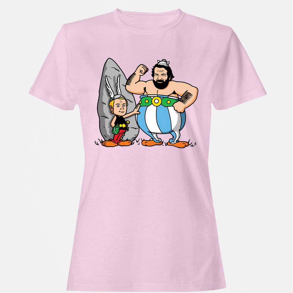 Women's T-Shirt - T6TBF99Q - Light Pink - 9