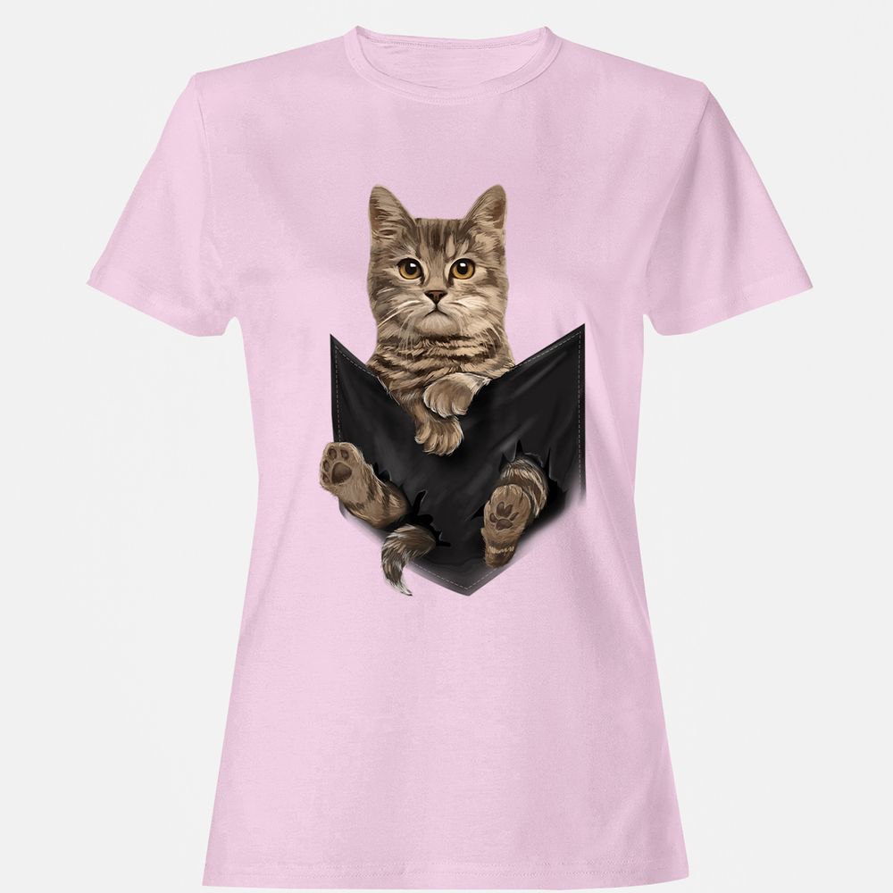 Women's T-Shirt - GNBEG5K7 - Light Pink - 9