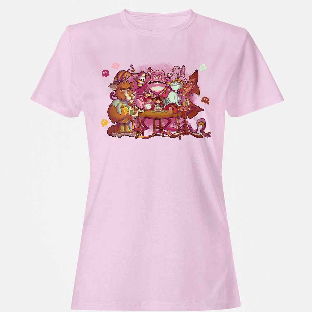 Women's T-Shirt - 6UNFGCMZ - Light Pink - 9