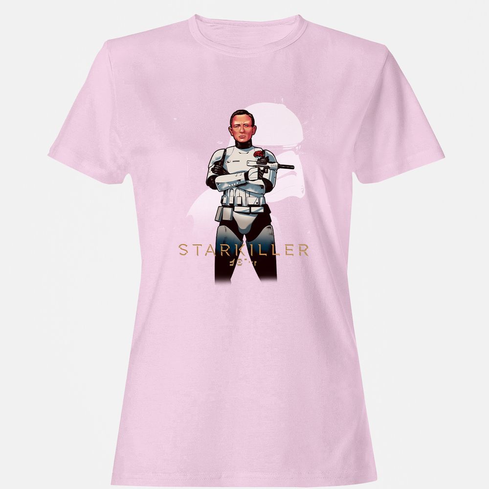 Women's T-Shirt - SWWJCA5J - Light Pink - 9