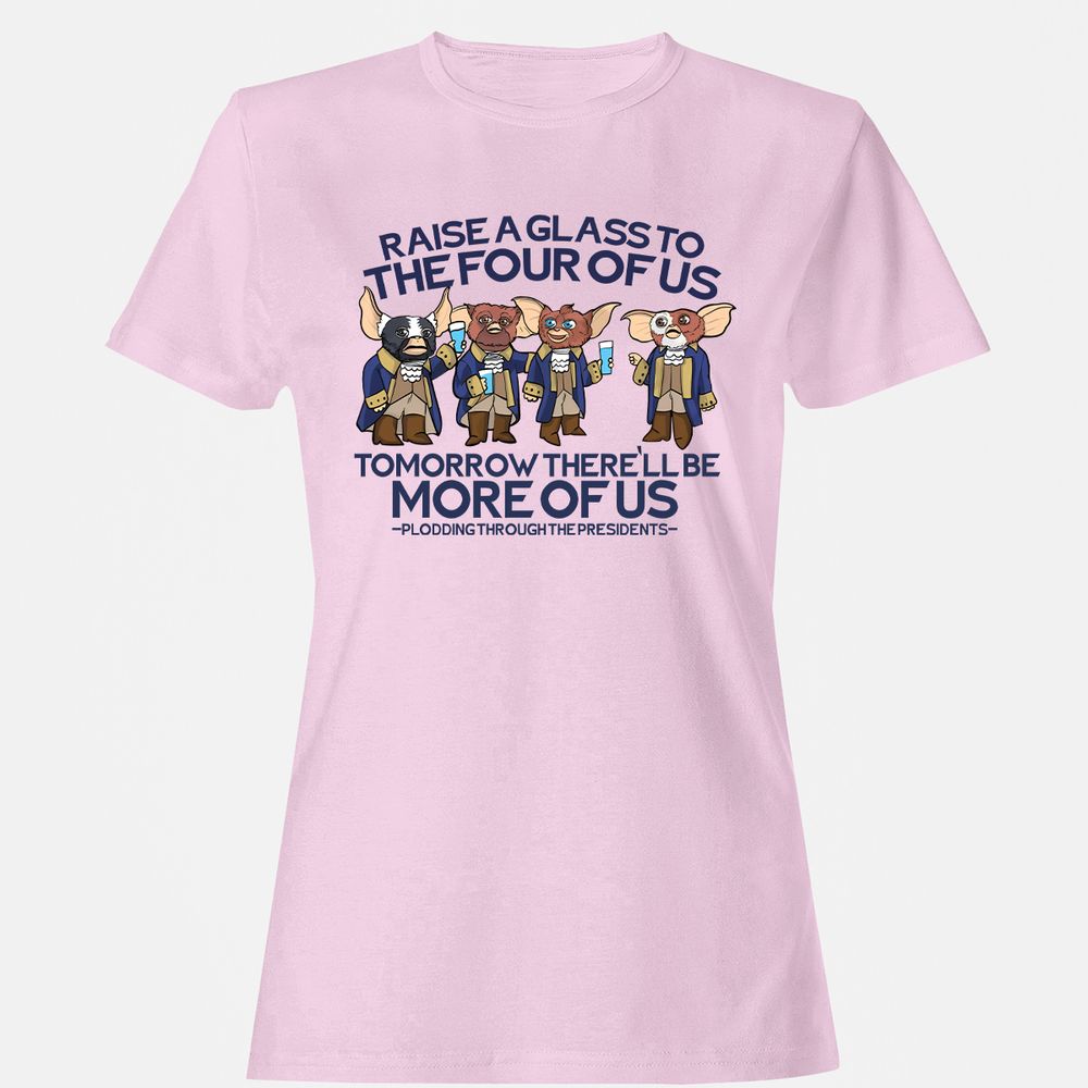 Women's T-Shirt - YZAZG8U2 - Light Pink - 9