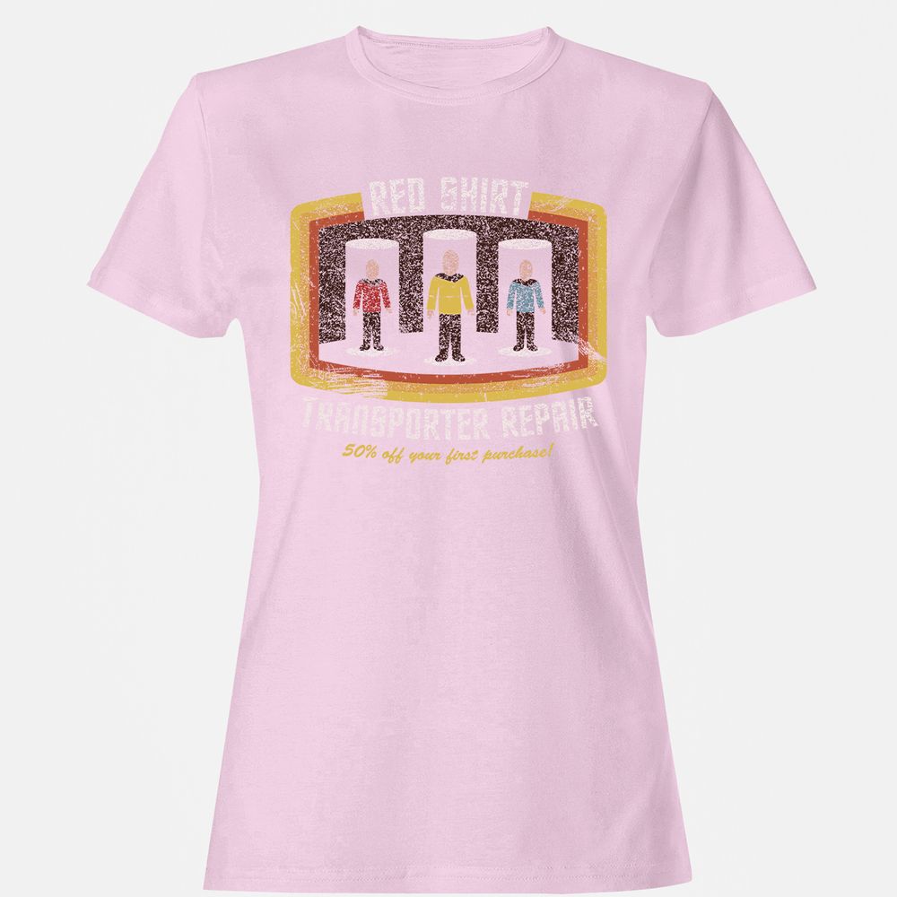 Women's T-Shirt - YLA7D5RA - Light Pink - 9