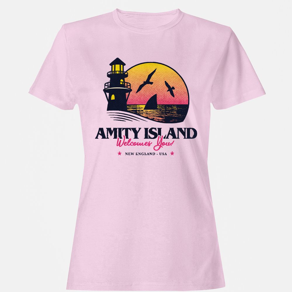 Women's T-Shirt - 3YN3J7GZ - Light Pink - 9