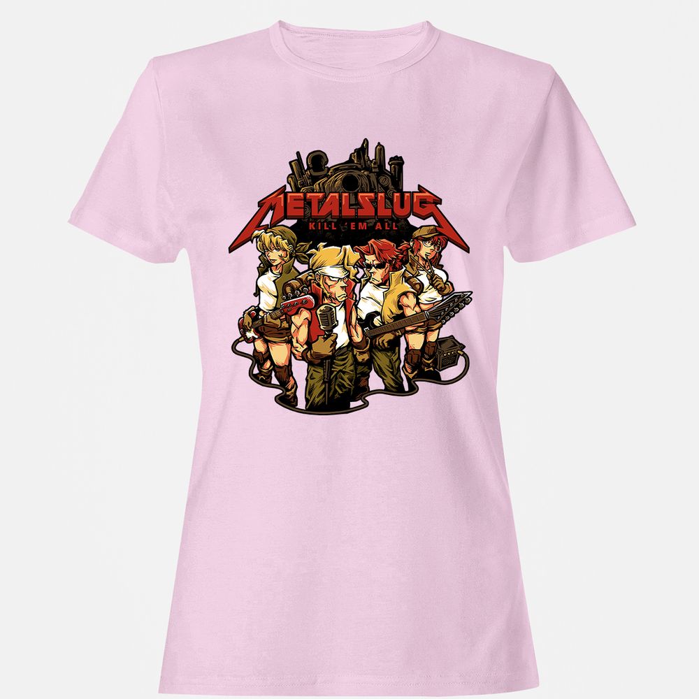 Women's T-Shirt - 6LNS31JZ - Light Pink - 9