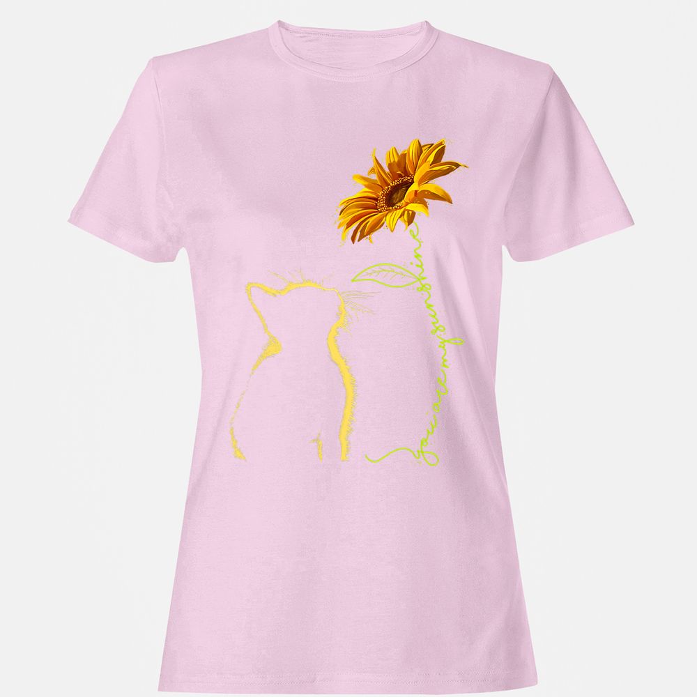 Women's T-Shirt - NDN9J6Z7 - Light Pink - 9