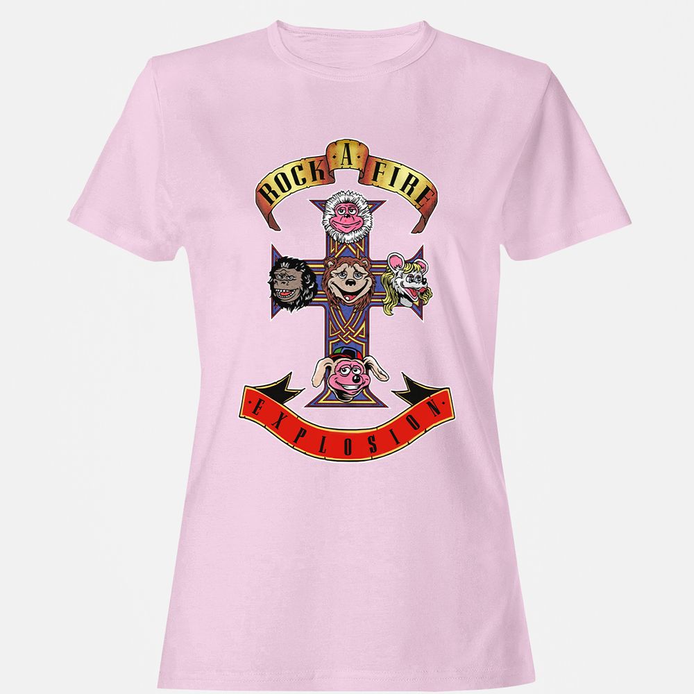 Women's T-Shirt - SULEJ1GC - Light Pink - 9