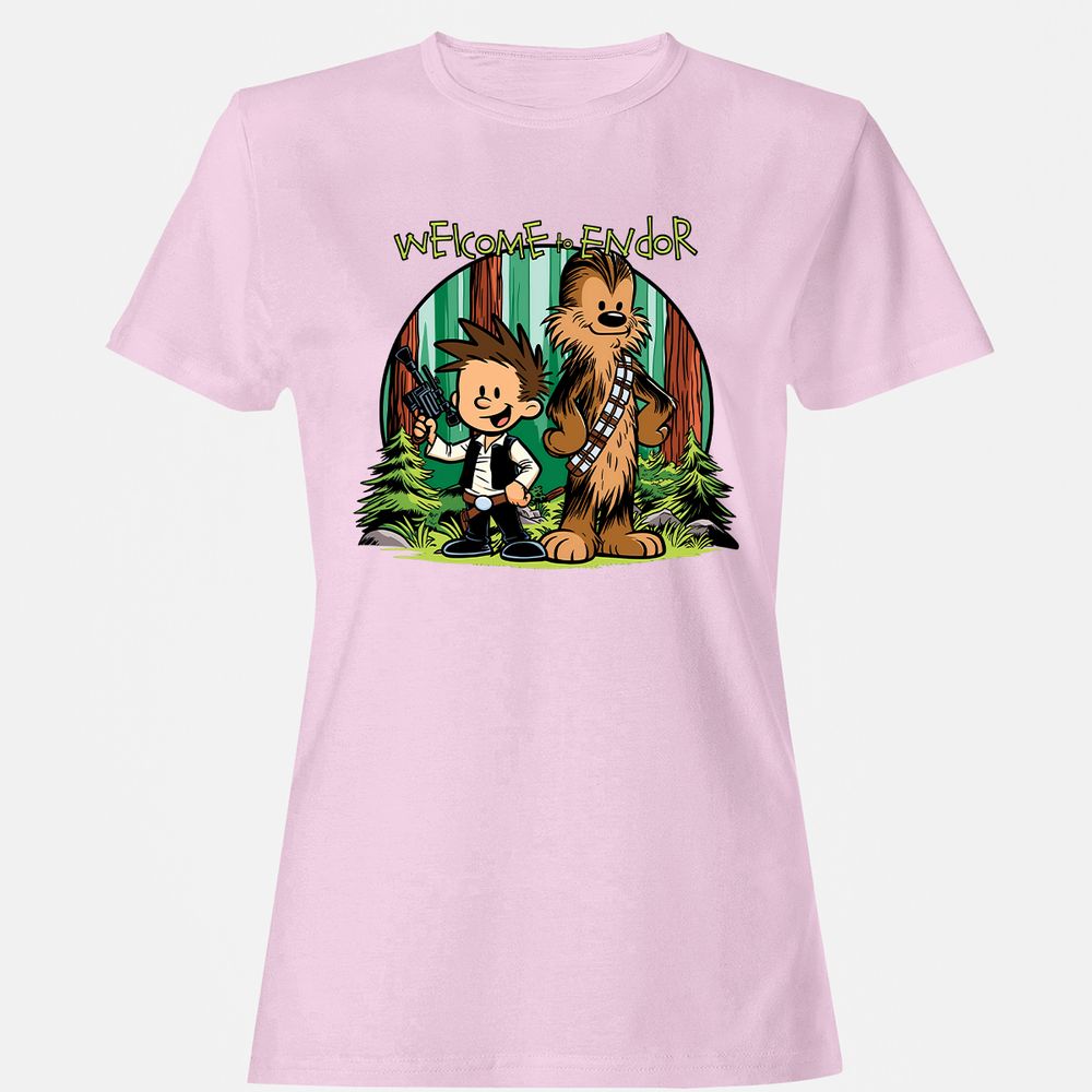 Women's T-Shirt - 93QVQBC4 - Light Pink - 9