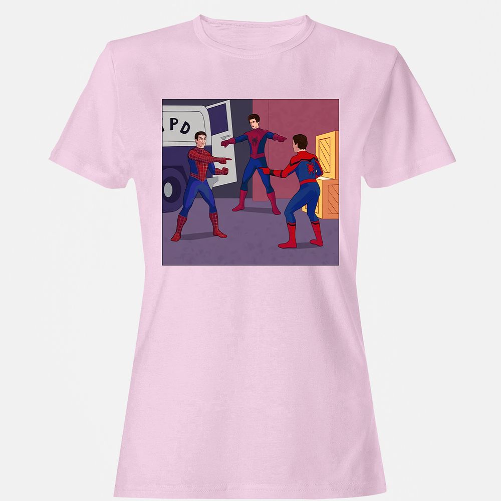 Women's T-Shirt - LZA6NVQV - Light Pink - 9