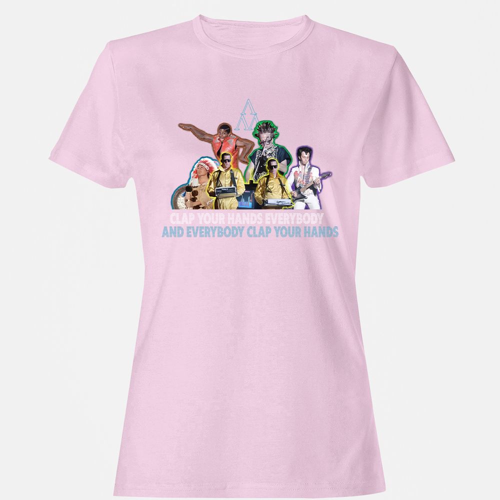 Women's T-Shirt - 362W3QHZ - Light Pink - 9