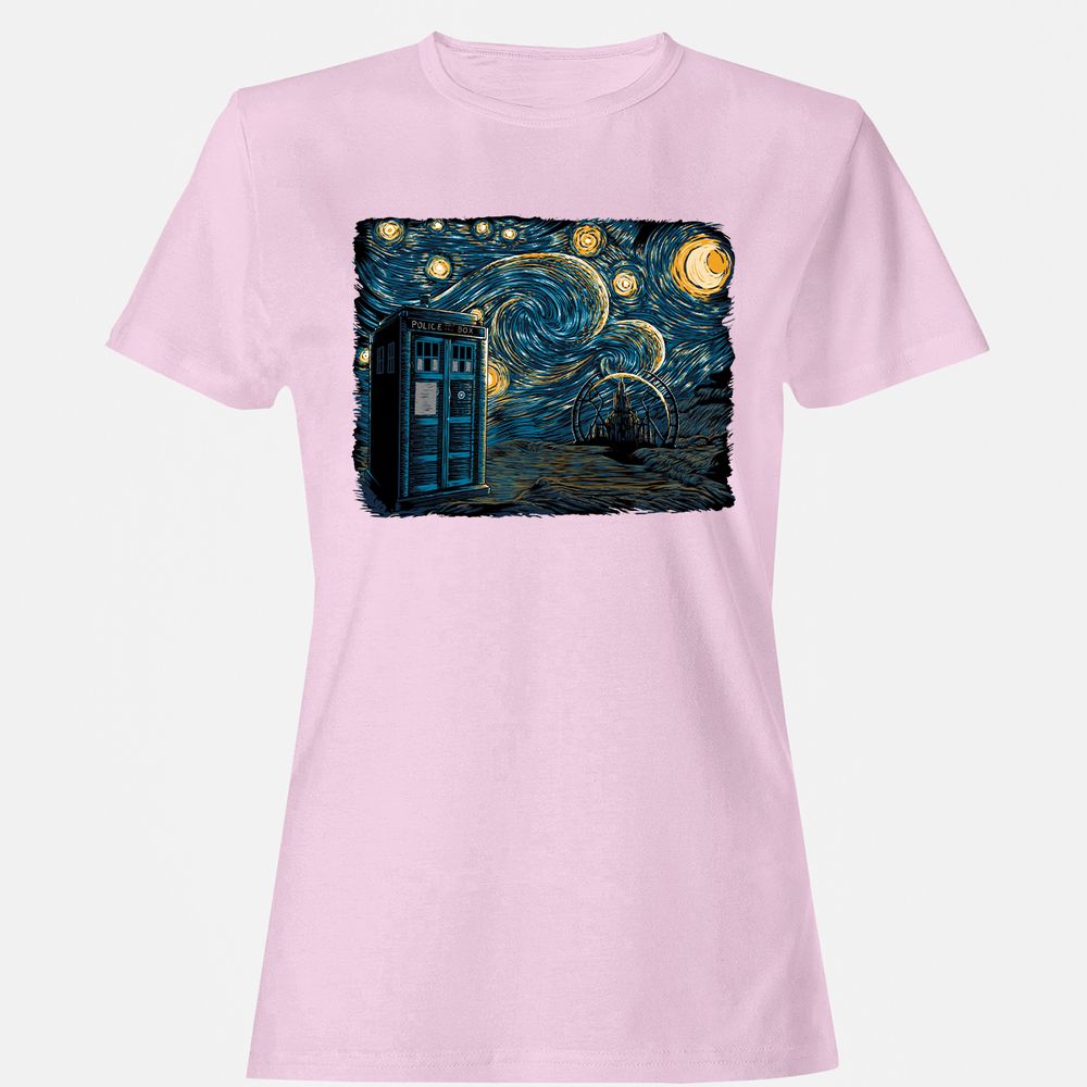 Women's T-Shirt - XAXQBYWX - Light Pink - 9