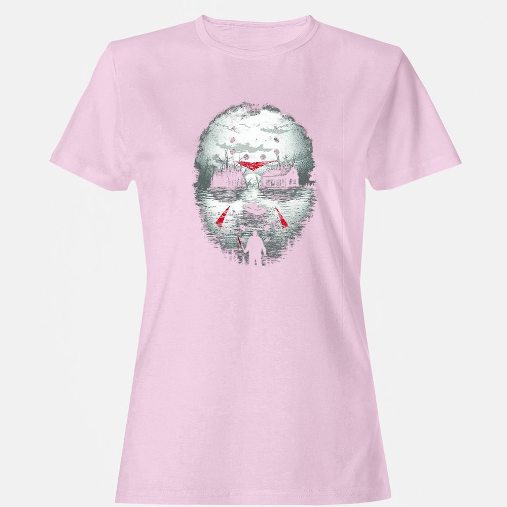 Women's T-Shirt - H9V6RFNX - Light Pink - 9