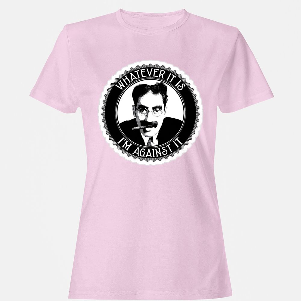 Whatever it is I'm against it - Light Pink - 9