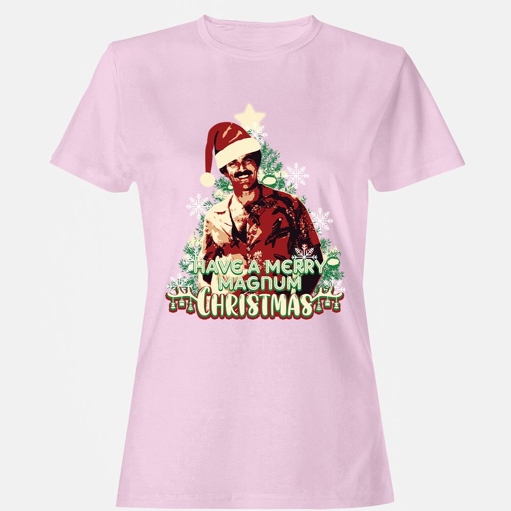 Women's T-Shirt - VZYWS3KJ - Light Pink - 9