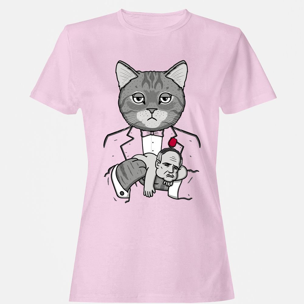 Women's T-Shirt - 8ZQ3CP4H - Light Pink - 9