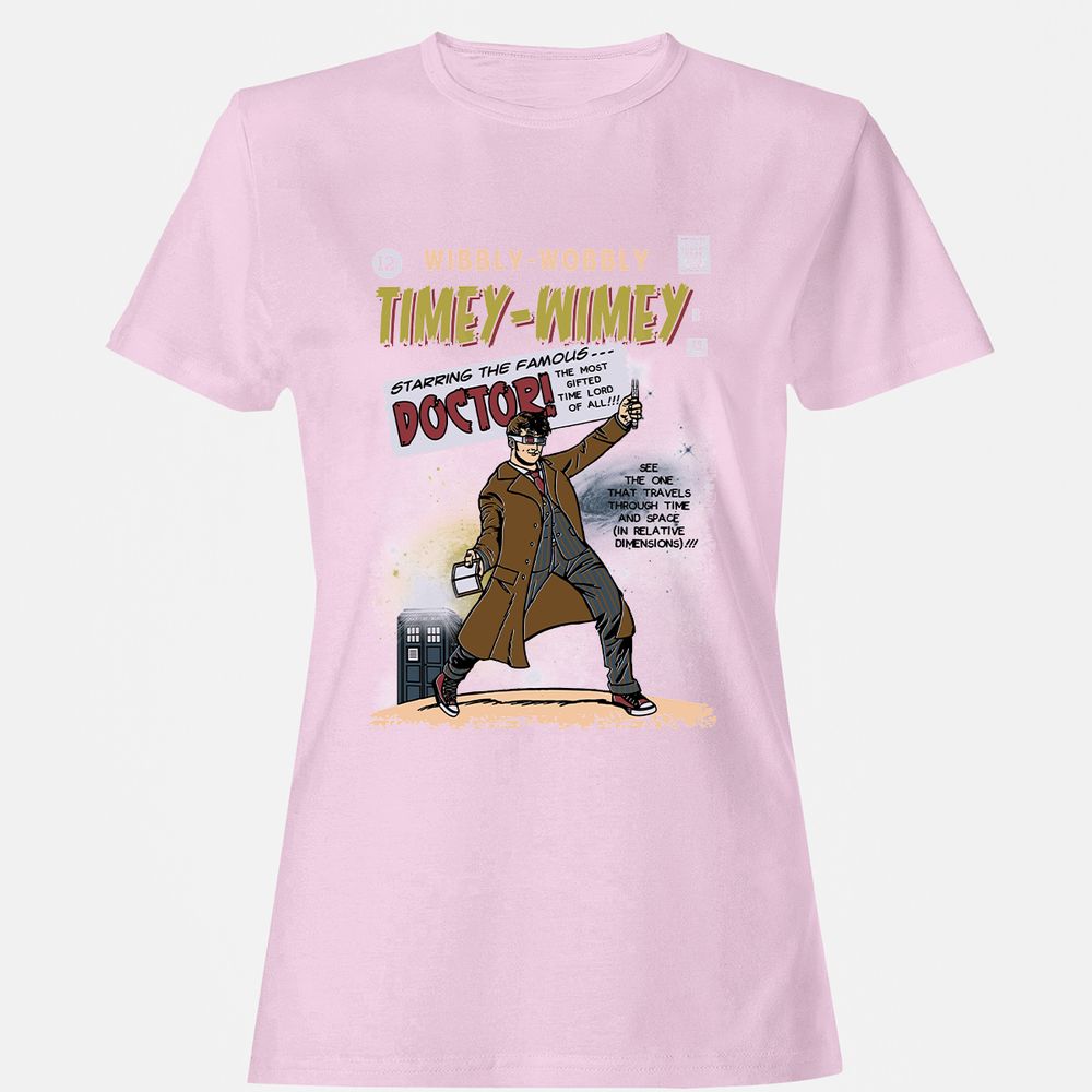 Women's T-Shirt - CE7KT7PV - Light Pink - 9