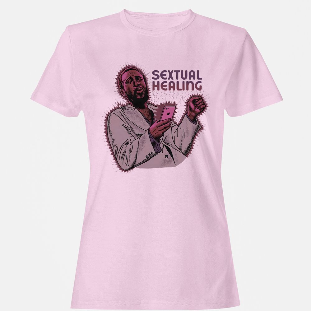 Women's T-Shirt - ELVJAS2D - Light Pink - 9