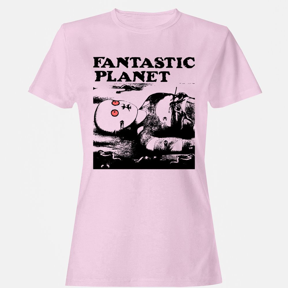 Women's T-Shirt - VVKEXRYW - Light Pink - 9