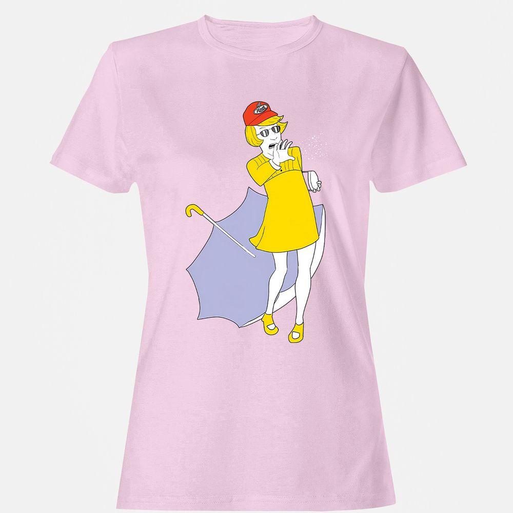 Women's T-Shirt - 657H72KX - Light Pink - 9