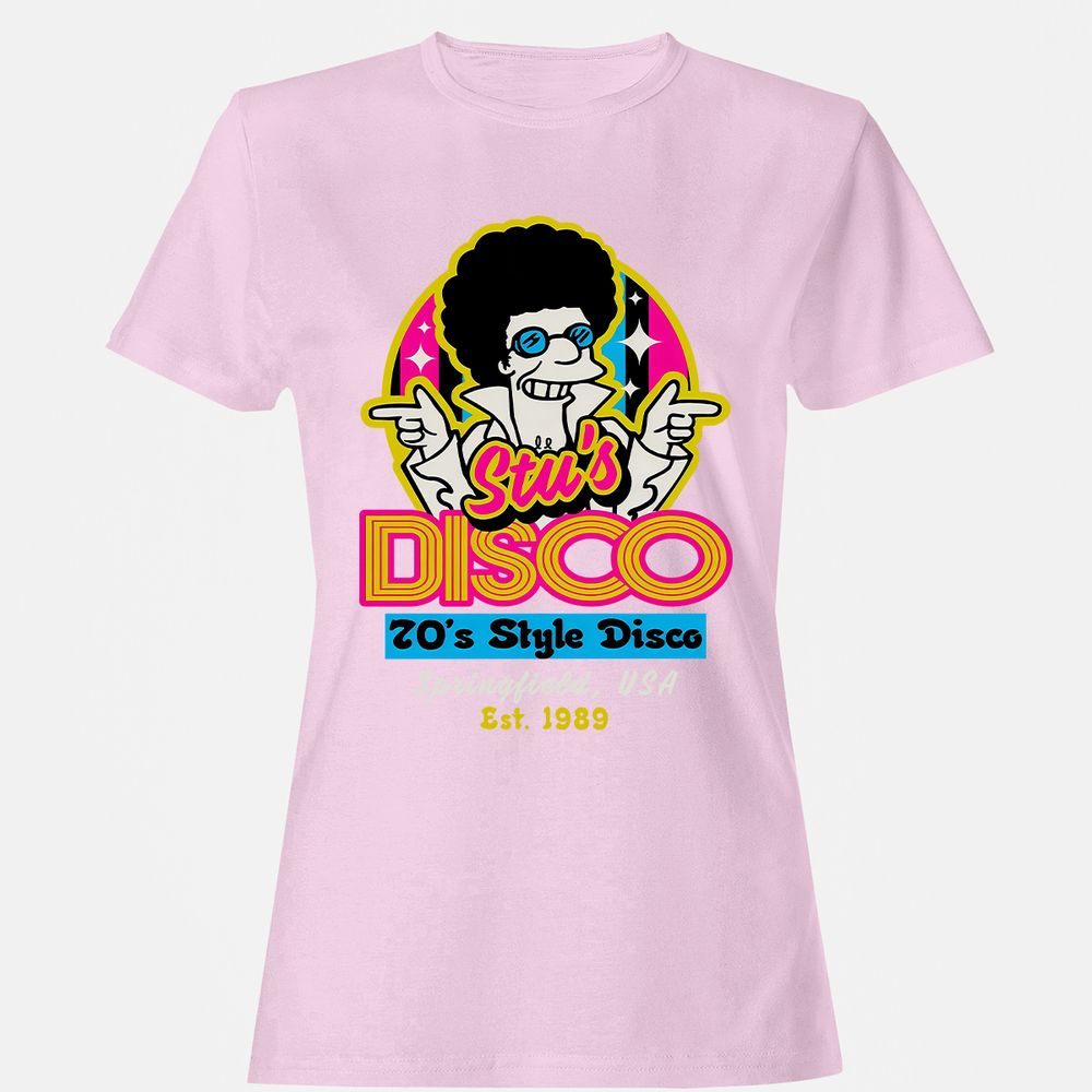 Women's T-Shirt - 5U78M6K4 - Light Pink - 9