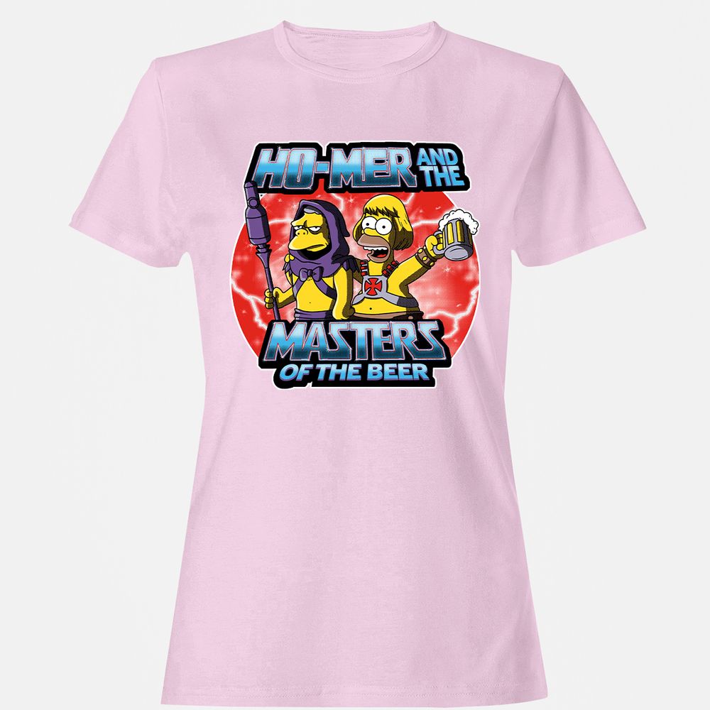 Women's T-Shirt - ZCX9STBQ - Light Pink - 9