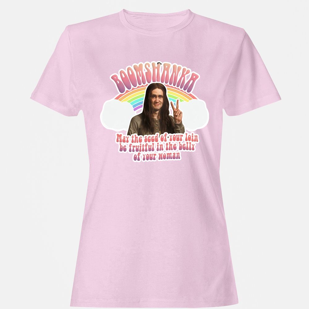 Women's T-Shirt - QL6UEZNA - Light Pink - 9