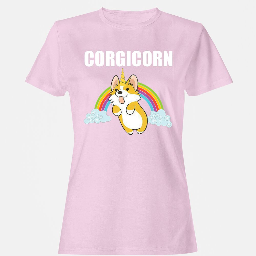 Women's T-Shirt - 2VHNPBQU - Light Pink - 9