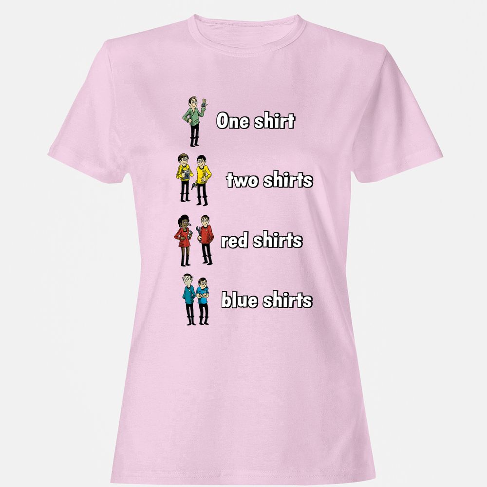 Women's T-Shirt - LC9G9EJ4 - Light Pink - 9