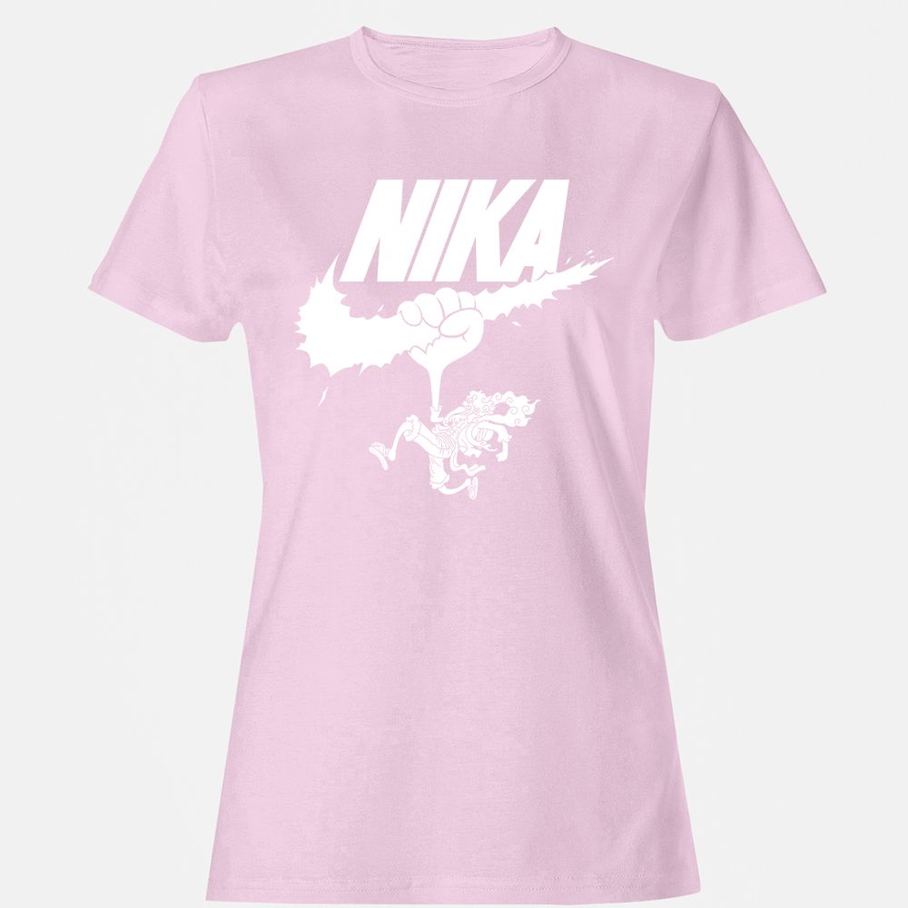Women's T-Shirt - C4VQHZGN - Light Pink - 9
