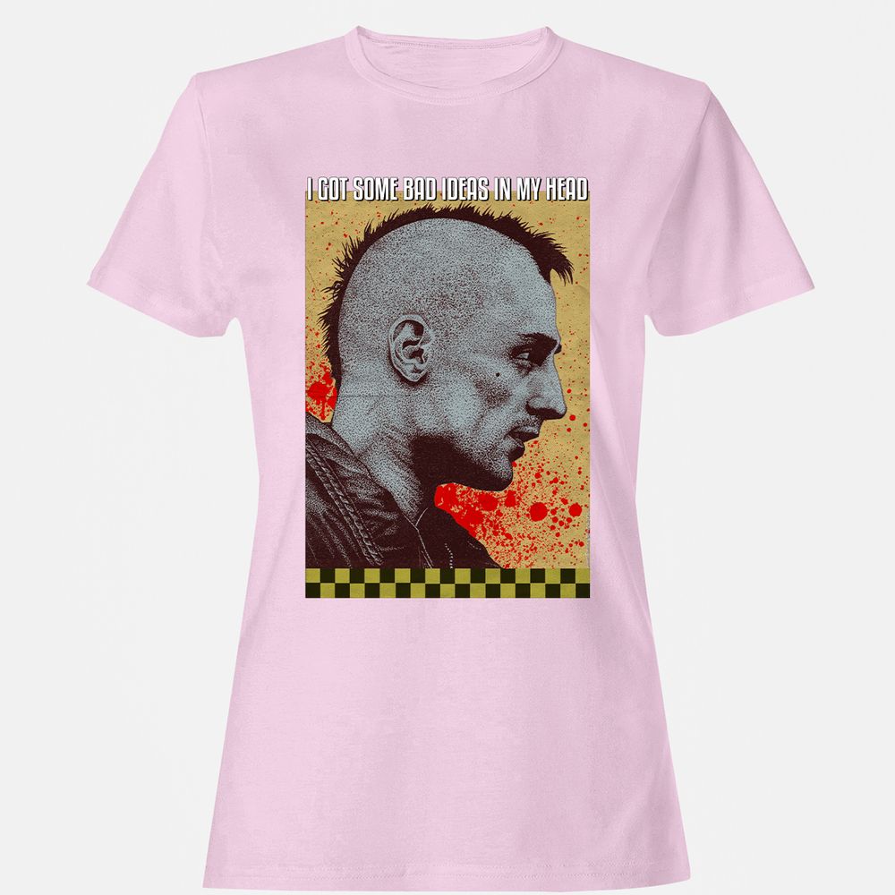 Women's T-Shirt - Q286XVZE - Light Pink - 9