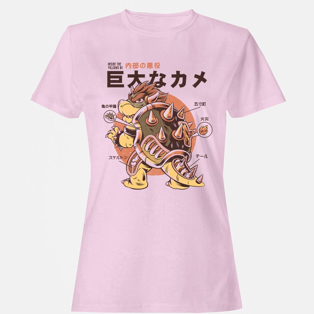 Women's T-Shirt - P6D6PFKF - Light Pink - 9