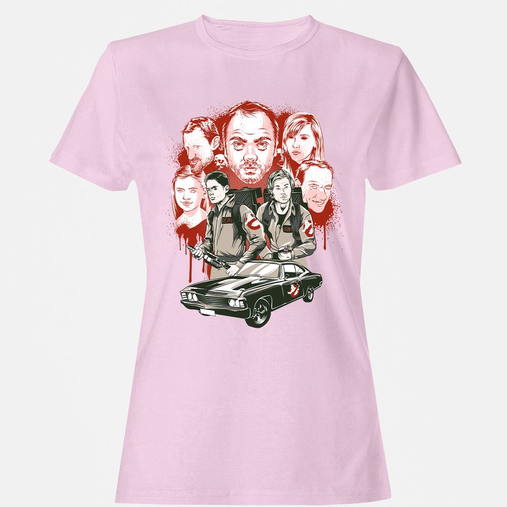 Women's T-Shirt - UH87F7WW - Light Pink - 9