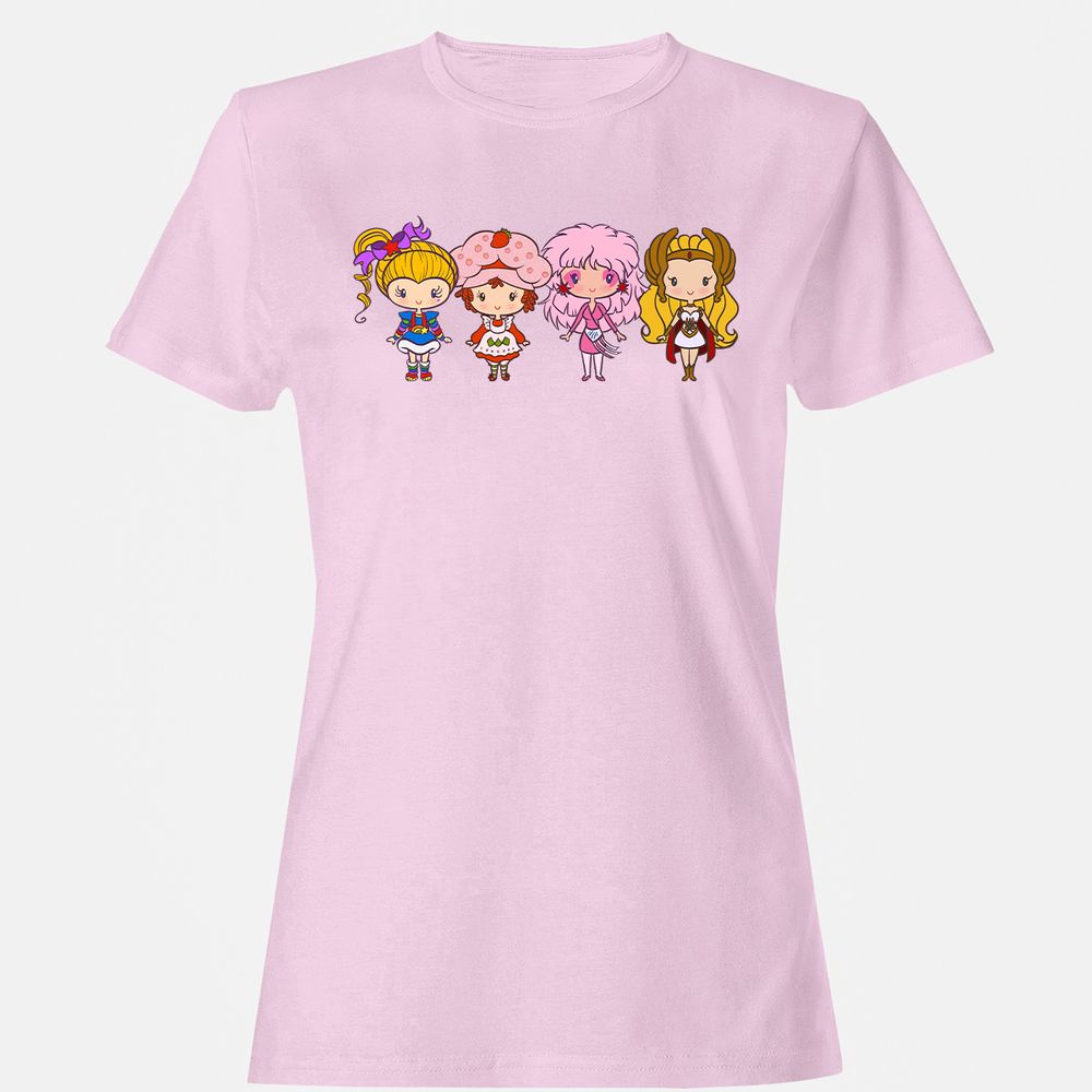 Women's T-Shirt - 5VUMCSZJ - Light Pink - 9
