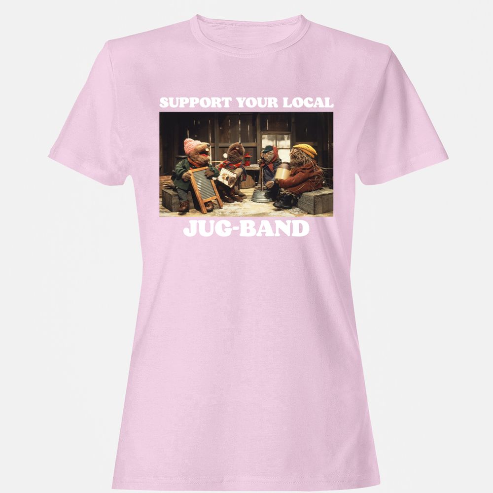 Support Your local - Light Pink - 9