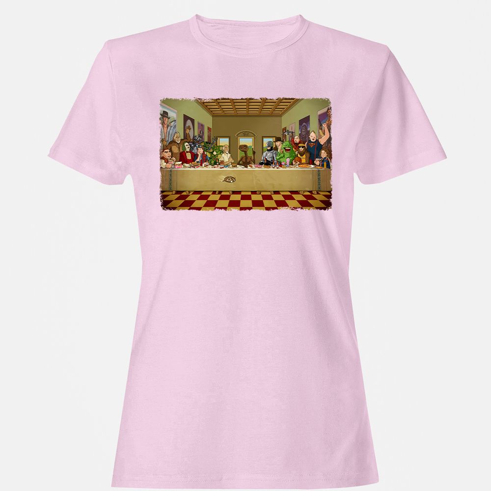 Women's T-Shirt - AXDVM9ZU - Light Pink - 9