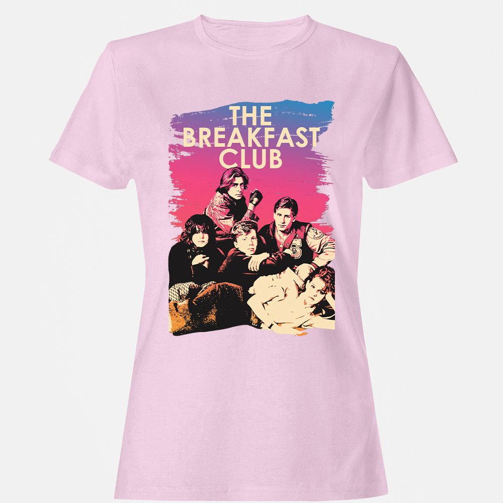 Women's T-Shirt - XQLPL7YU - Light Pink - 9