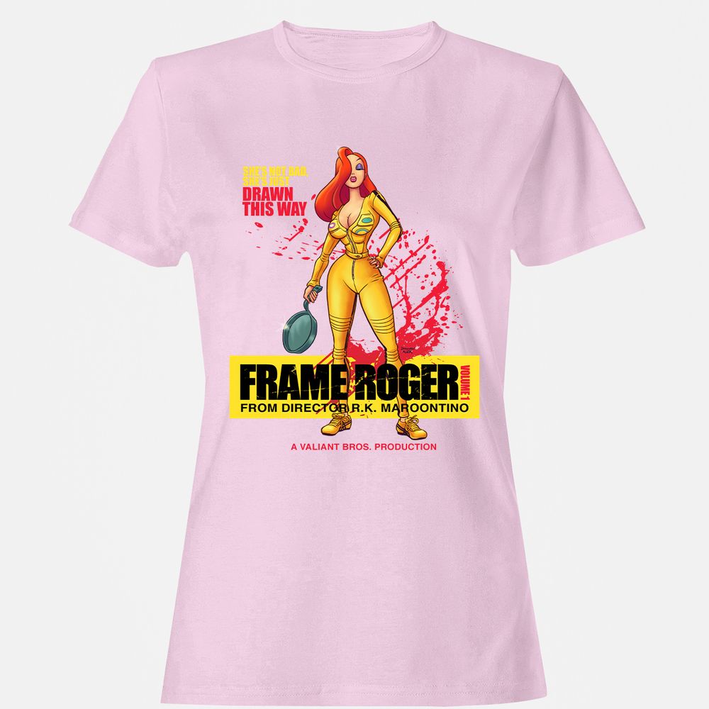 Women's T-Shirt - XJHFV27Z - Light Pink - 9