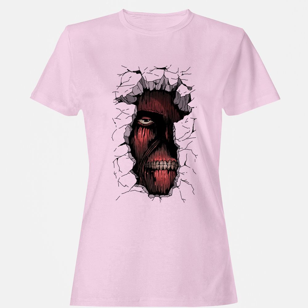 Women's T-Shirt - TZ5JLR8M - Light Pink - 9