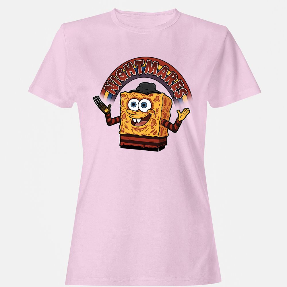 Women's T-Shirt - BDL7VBQP - Light Pink - 9